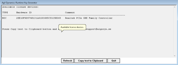 RuntimeKeyGenerator RuntimeKeyGenerator
