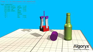 Screenshot from deformable objects tutorial