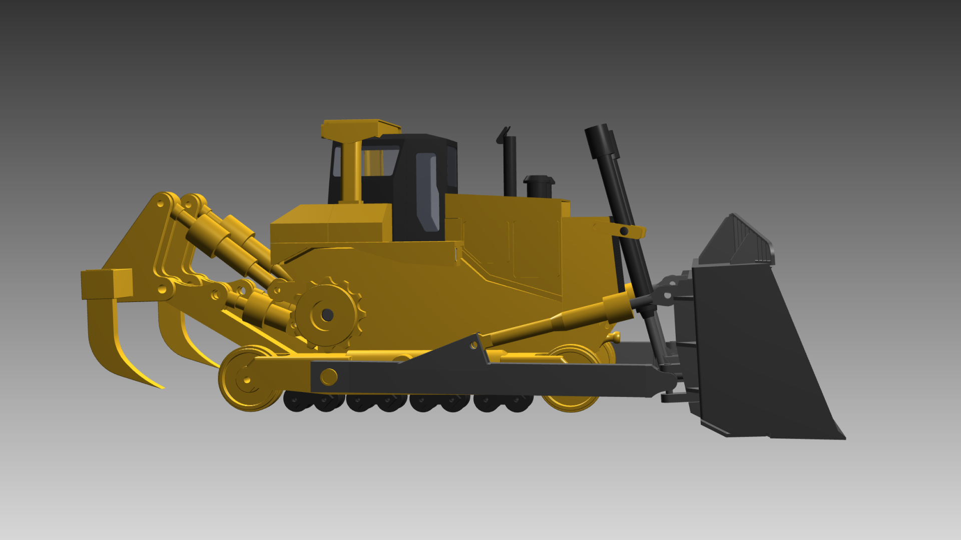 Bulldozer from .agx file