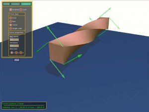 Interactive simulation of elastic deformable materials