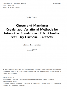 Ghosts and machines: regularized variational methods for interactive simulations of multibodies with dry frictional contacts