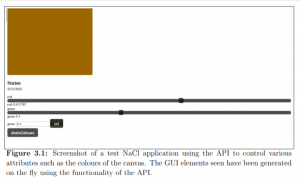 Application Programming Interface for Native Web Applications