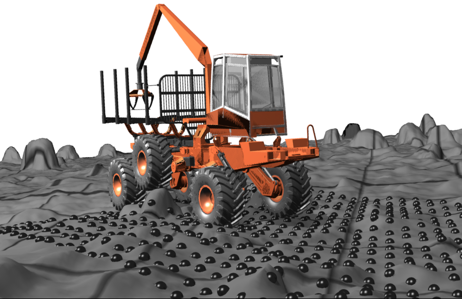 Control of rough terrain vehicles using deep reinforcement learning